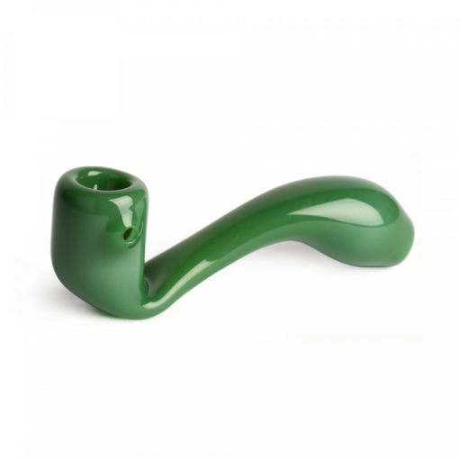 Red Eye Glass 5.5" Sherlock Hand Pipe - Image 3