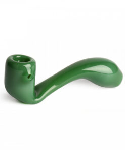 Red Eye Glass 5.5" Sherlock Hand Pipe - Image 3