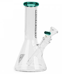 Red Eye Glass 8" Tall Beaker Tube - Image 4