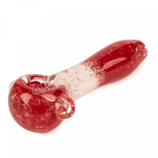 Red Eye Glass 3.5" Small Fritter Hand Pipe - Image 3