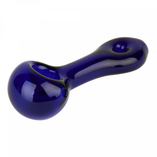 Red Eye Glass 3.5" Donut Hand Pipe - Image 2