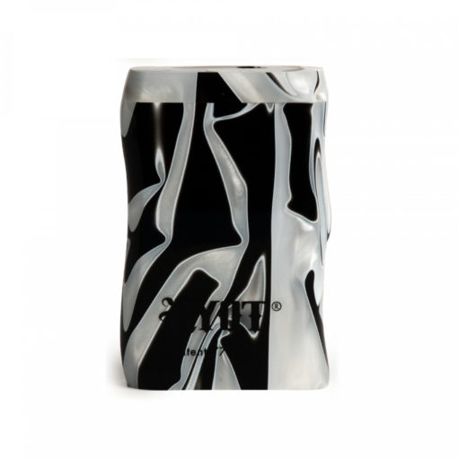 Short Acrylic Magnetic Taster Box with Black Anodized Cig bat loaded - Image 2