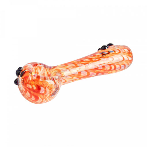 Red Eye Glass 3.25" Zippy Spoon Handpipe - Image 3