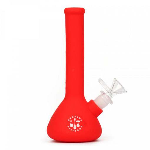 7.5"  Beaker Water Pipe W/Glass Downstem pull-Out - Image 3