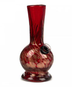 6" Tall Retro Glass Sparkle Gleam Tube