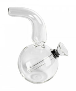 Red Eye Glass 6" Tall Hand Grenade Tube