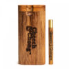 Large Cheech&Chong Dugout and matching wood/brass bat - Regular Twist
