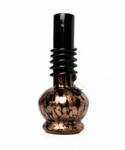 9" Tall Retro Glass Classic Tube W/Wrap