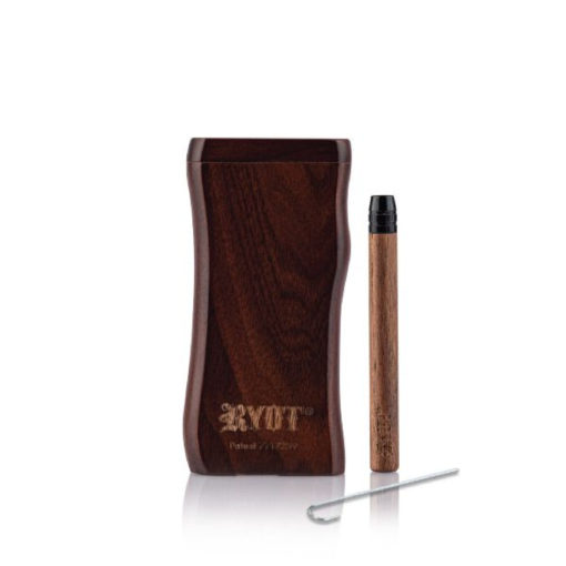Large RYOT Wood Dugout With Matching Bat - Image 5
