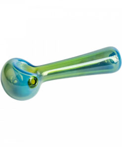Red Eye Glass 4.5" Solid Color Spoon Handpipe - Image 4