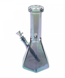 Red Eye Tek 10" Tall Terminator Finish Hex Base Beaker Tube