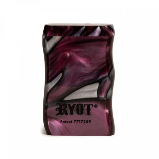 Short Acrylic Magnetic Taster Box with Black Anodized Cig bat loaded - Image 5