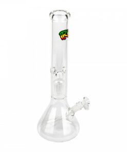 iRie 16" Tall Jammer Dual Chamber Beaker Tube W/8 Arm Tree Perc