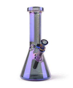 Red Eye Tek 10" Tall Metallic Terminator Finish Hex Top Beaker Tube - Image 3