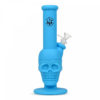 11"  Skull Water Pipe W/Glass Downstem pull-Out