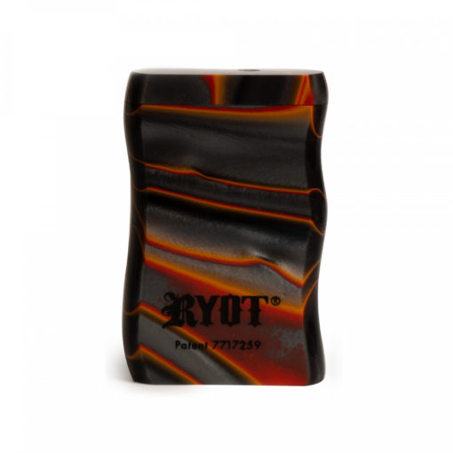 Short Acrylic Magnetic Taster Box with Black Anodized Cig bat loaded - Image 6