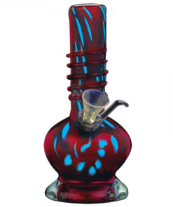 8" Tall Retro Glass Glow-In-The-Dark Sulu Tube