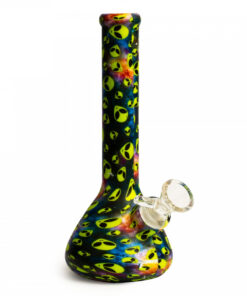 7.5"  Alien Beaker Tube W/Glass Downstem pull-Out