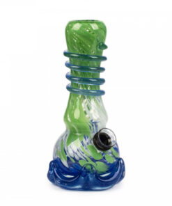 7" Tall Retro Glass Genie Tube W/Wrap - Image 2