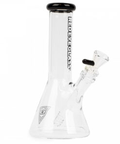 Red Eye Glass 8" Tall Beaker Tube - Image 2