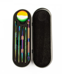 Anodized Dabber Set W/Carrying Case Jar