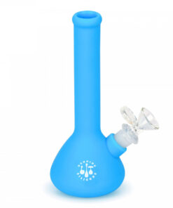 7.5"  Beaker Water Pipe W/Glass Downstem pull-Out