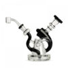 Red Eye Glass 6.75" Tall  Equalizer Concentrate Rig W/2 Hole Diffuser