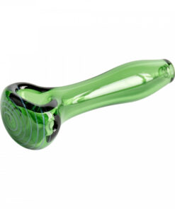 Red Eye Glass 3.25" Econo W/Swirl Handpipe - Image 3