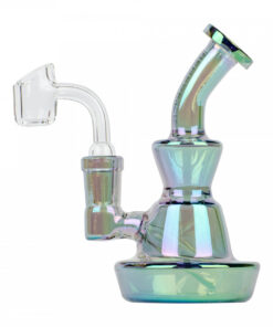 Red Eye Tek 5" Tall  Terminator Finish Concentrate Rig W/Quartz Banger
