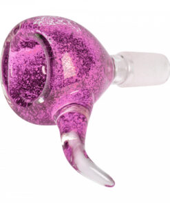 Red Eye Glass 14mm Glass-On-Glass Sparkle Liquid Pull-Out - Image 4