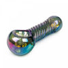 Red Eye Tek 4.5" Metallic Terminator Finish Big Twister Hand Pipe W/Built In Screen