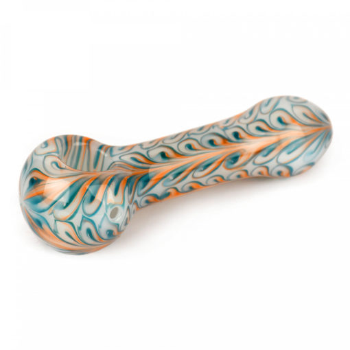 Red Eye Glass 4.5" Hand Pipe - Image 4
