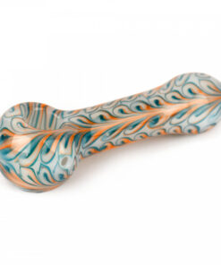 Red Eye Glass 4.5" Hand Pipe - Image 4