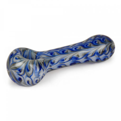 Red Eye Glass 4.5" Hand Pipe - Image 2