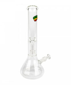 iRie 16" Tall Jammer Dual Chamber Beaker Tube W/Matrix Perc