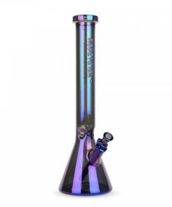 Red Eye Tek 18" Tall 7mm Thick Metallic Terminator Finish Beaker Tube - Image 2