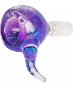 Red Eye Glass 14mm Glass-On-Glass Sparkle Liquid Pull-Out - Image 5