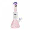 iRie 13.5" Tall Dual Chamber Beaker Tube W/Textured Base & Showerhead Per