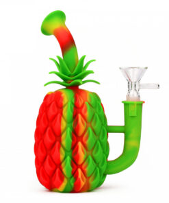 7"  Pineapple Water Pipe W/Glass Pull-Out