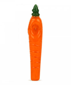 Red Eye Glass Carrot Hand Pipe