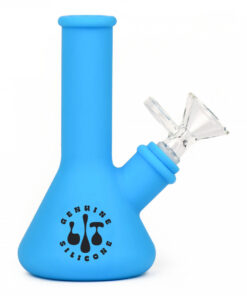 5"  Beaker Water Pipe W/Glass Pull-Out