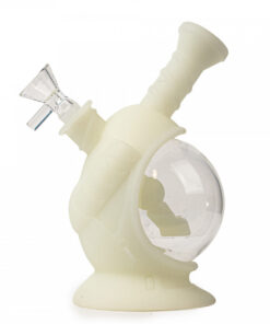 6.5"  Glow-in-the-Dark Space Capsule Bubbler
