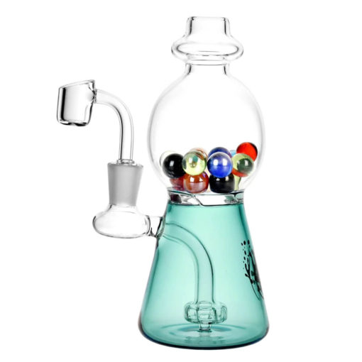 Pulsar Gumball Dab Rig Transparent Teal