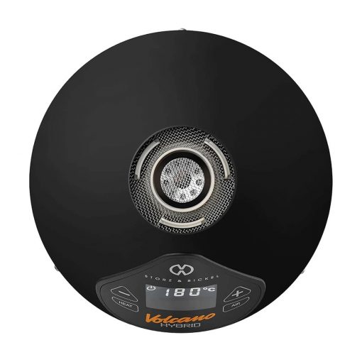 Volcano Hybrid Vaporizer Top View - Onyx Black