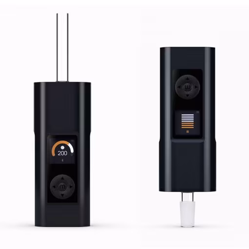 Arizer Solo 3 - Intergalactic Black - Waterpipe Attachment