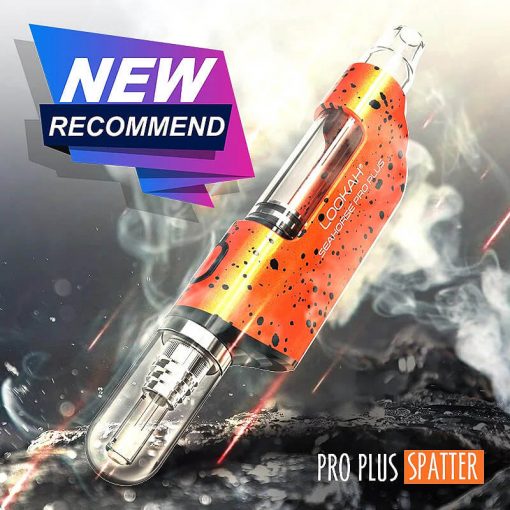 Lookah-Seahorse-Pro-Spatter-Orange-Black