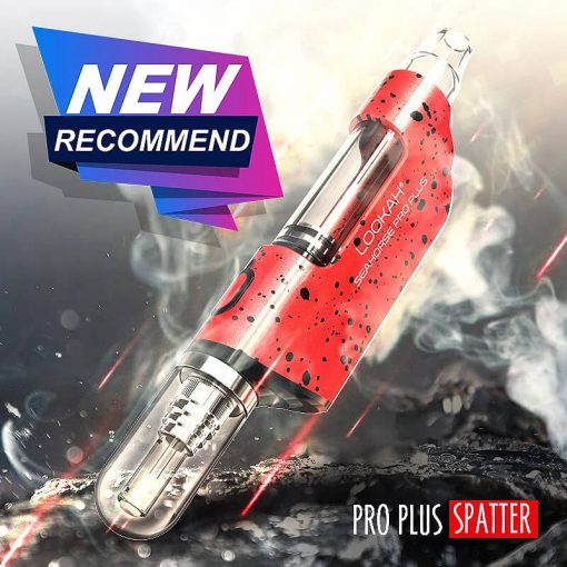 Lookah-Seahorse-Pro-Spatter-Red-Black