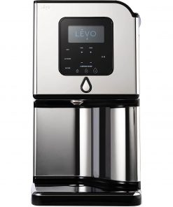 The LEVO Lux Oil Infuser front-facing powered on