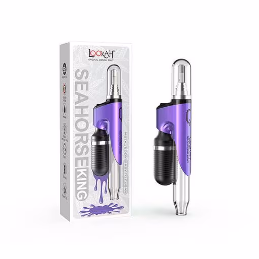 Lookah Seahorse King Purple