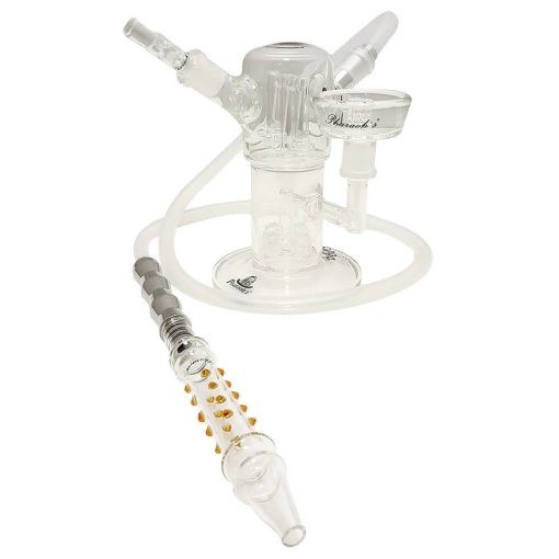Pharaohs Duplex Hookah Clear